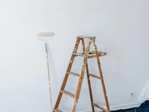 House painting service applying fresh paint to residential property